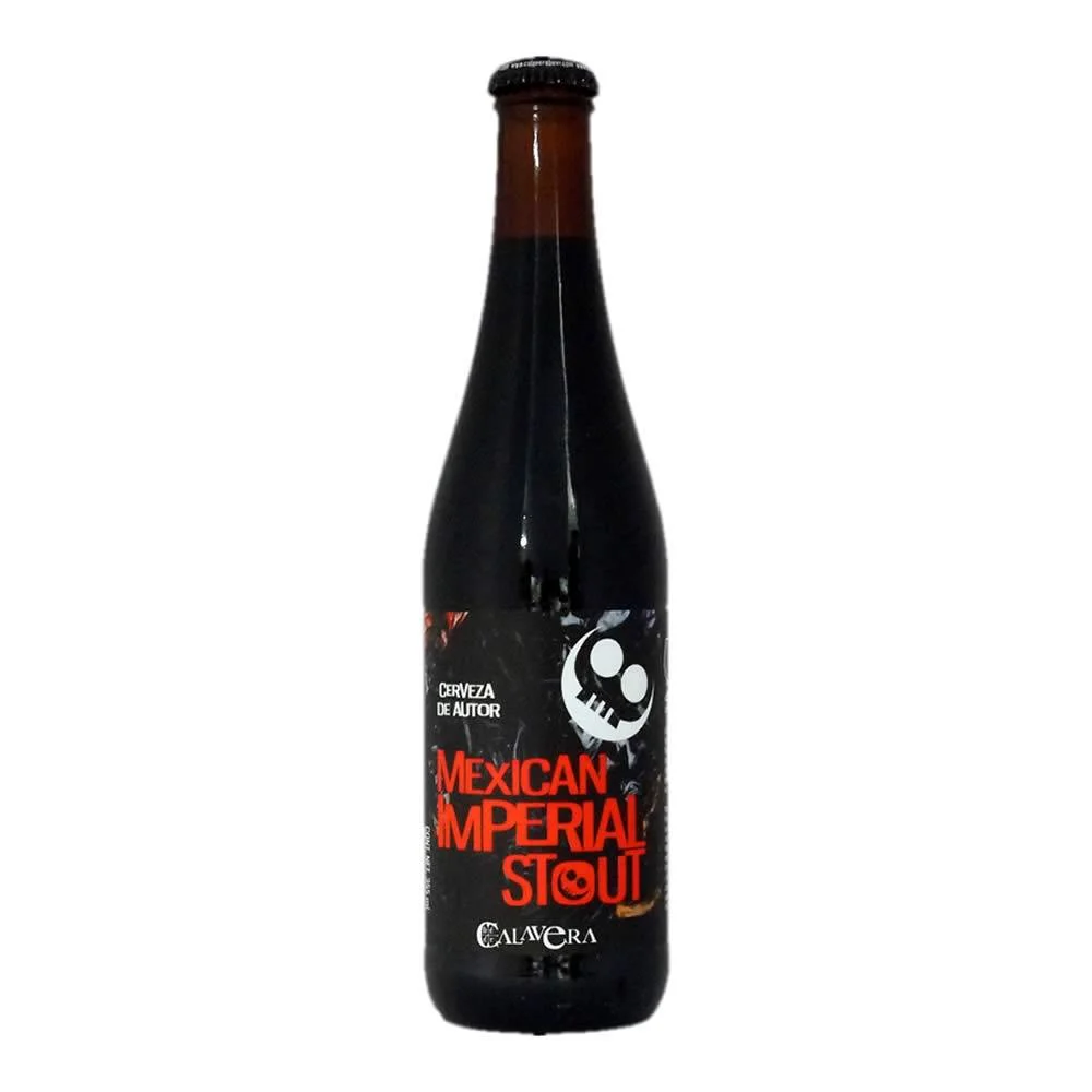 Cerveza calavera mexican imperial stout