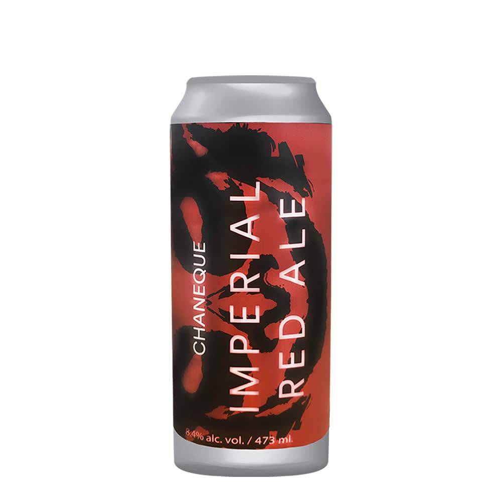 Cerveza chaneque lata imperial red