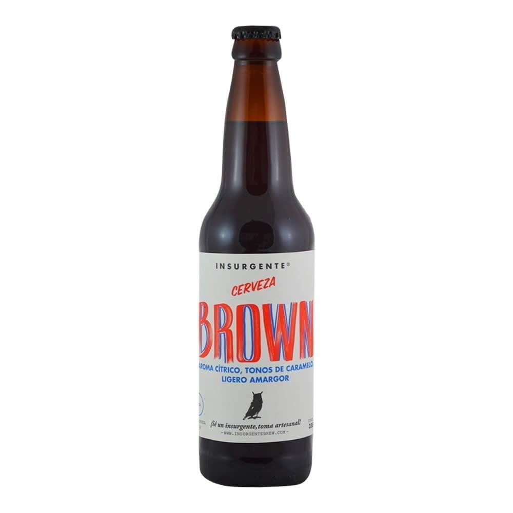 Cerveza insurgente brown