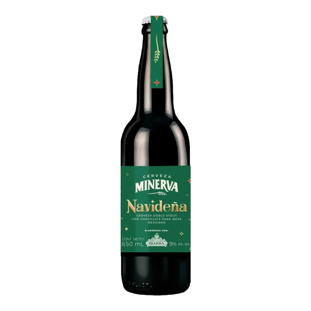 Cerveza Minerva Navide&ntilde;a