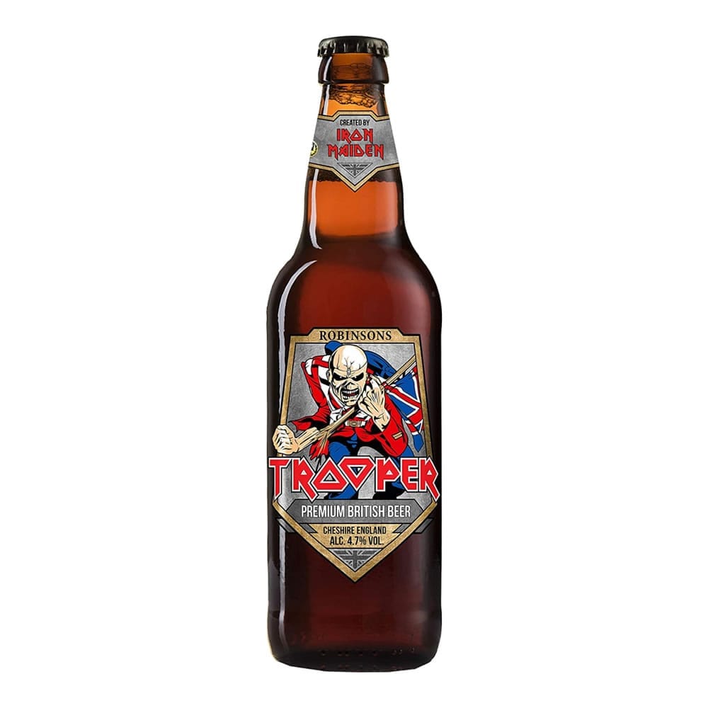 Cerveza Trooper Premium British Beer