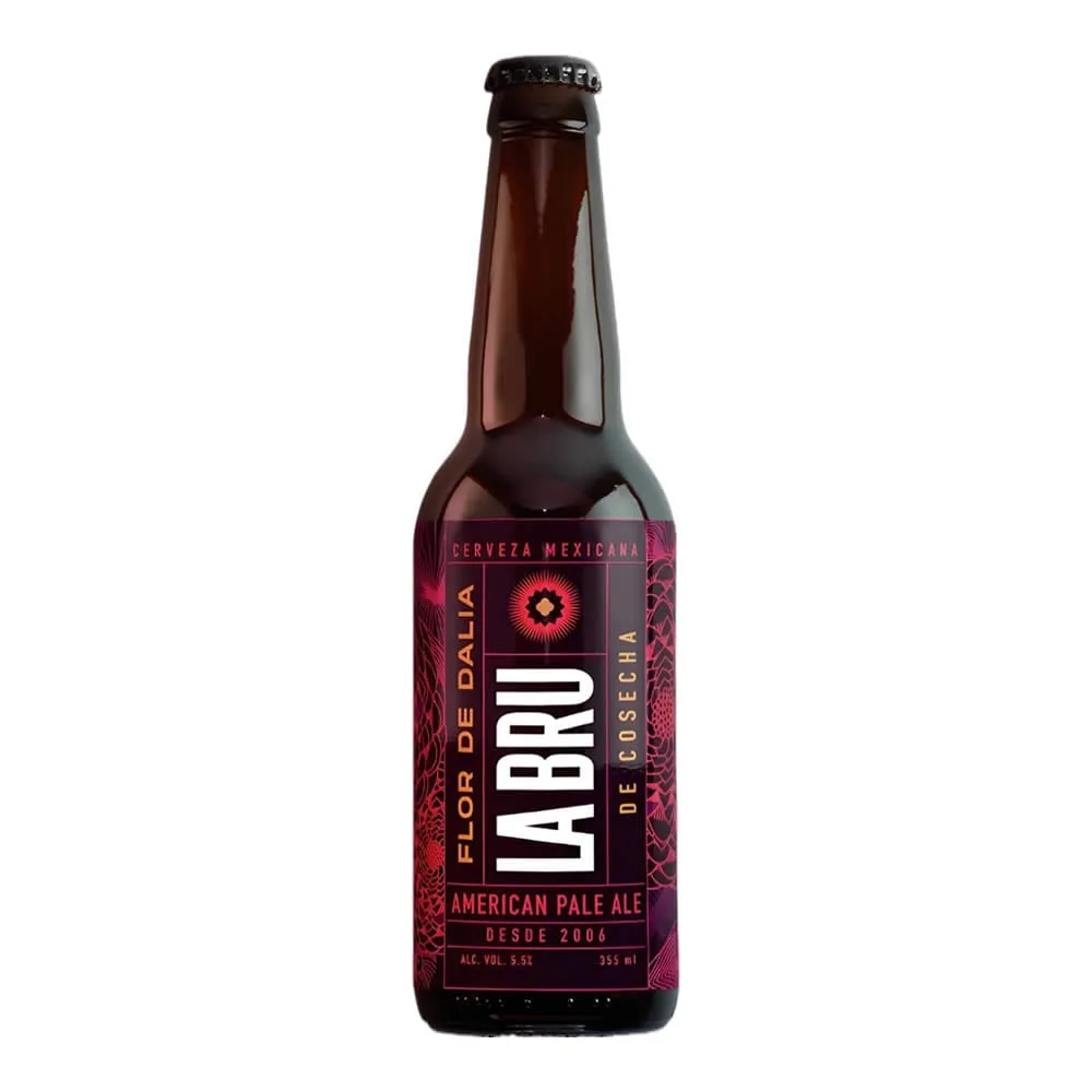 Cerveza La Brü American Pale Ale Flor de Dalia